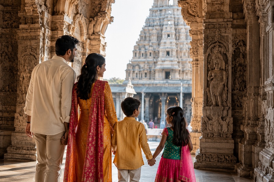 Family Temple Tourism: A Meaningful Journey of Faith, Culture, and Family Bonding